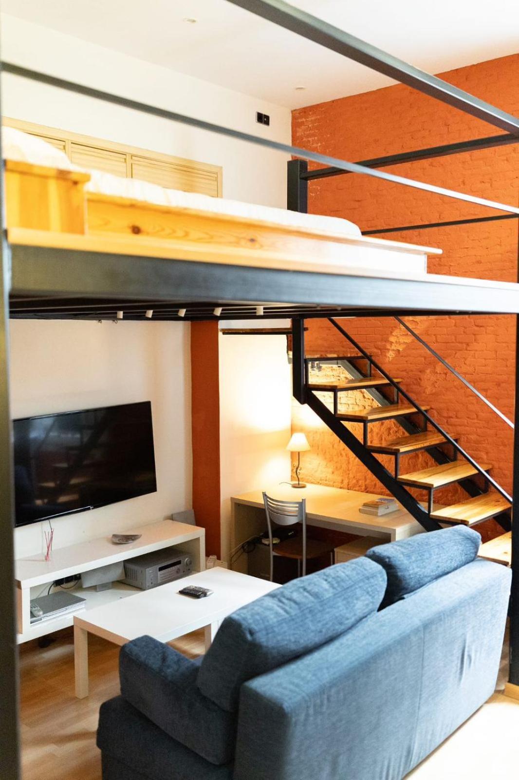 Increible Loft A 5 Min Del Retiro & Wizink Appartement Madrid Buitenkant foto
